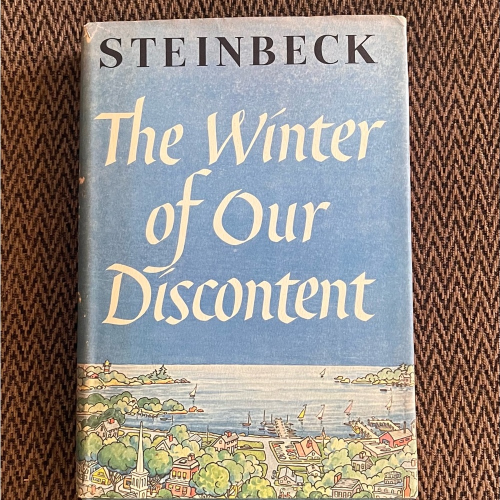 John Steinbeck The Winter of Our Discontent 1961 Hardcover Book 1st Edition HCDJ